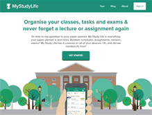 Tablet Screenshot of mystudylife.com